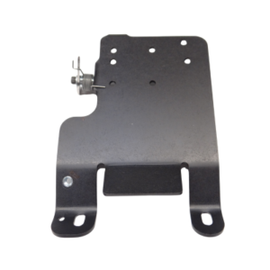 Standard Clone Top Plate Kit with spring and multiple holes for hardware attachment, shown isolated on a white background.