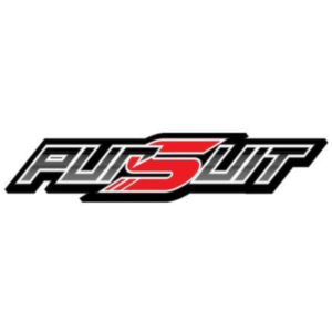 A stylized logo on the "Decals - Xpect Nose Piece" features the word "Pursuit" in black and grey letters, with the letter "S" highlighted in red.