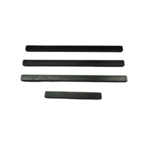 Four black, rectangular Axle Key Sets of varying lengths, arranged in descending order from top to bottom, ranging from 32" to 40".