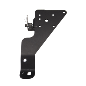 The Lightweight Cut Clone Top Plate Kit features a metal bracket with various holes and a small spring attached to one side.