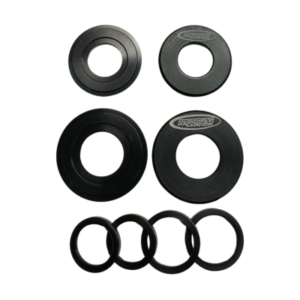 Front Bearing Shield Set - 5/8"(2) & 3/4"(2) arranged in a grid.