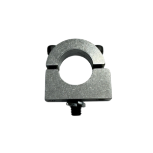 A 1" Offset Locking Collar with an M8 thread designed for securing or adjusting on a plastic fuel tank.